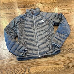 The North Face Women's Charcoal Puffer Jacket, Summit Series 800, m